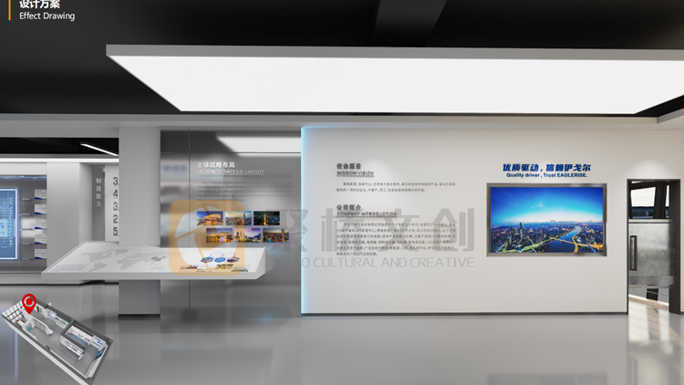 企業(yè)品牌展廳設(shè)計